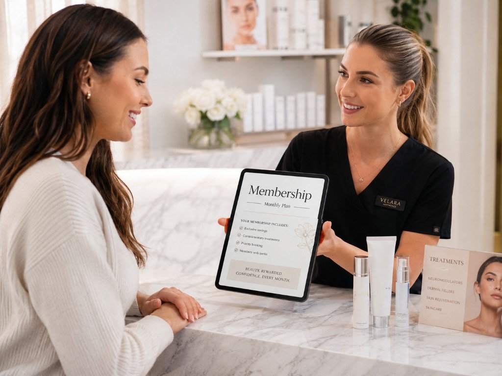 Membership treatment at Velara Aesthetics